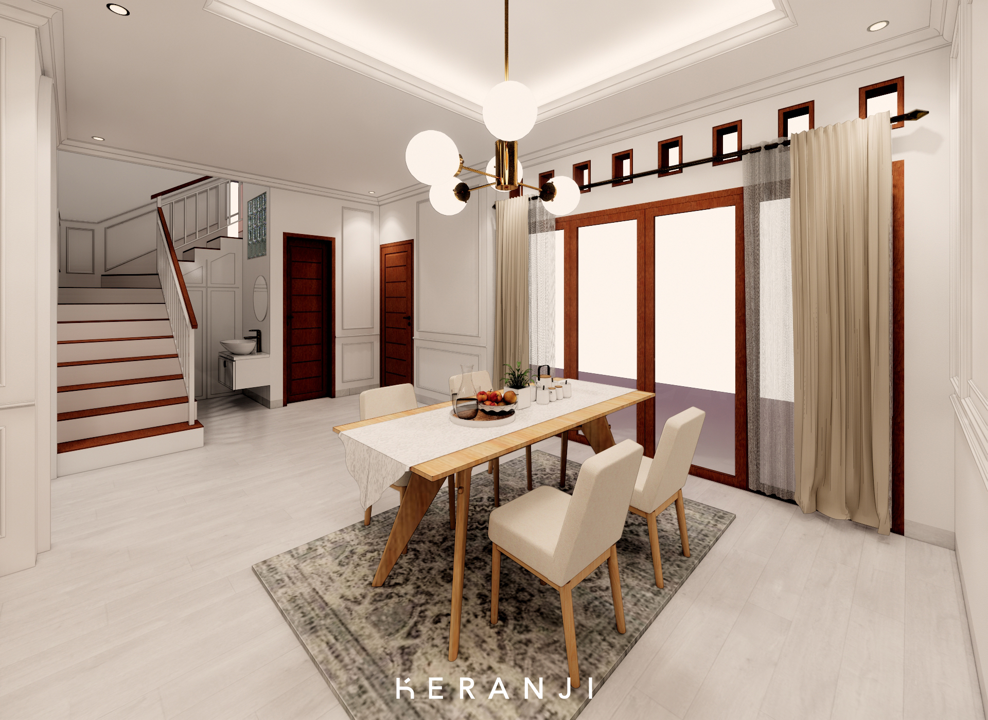 Galeri-3-Living Room + Dining Room - Mrs. Ayunda