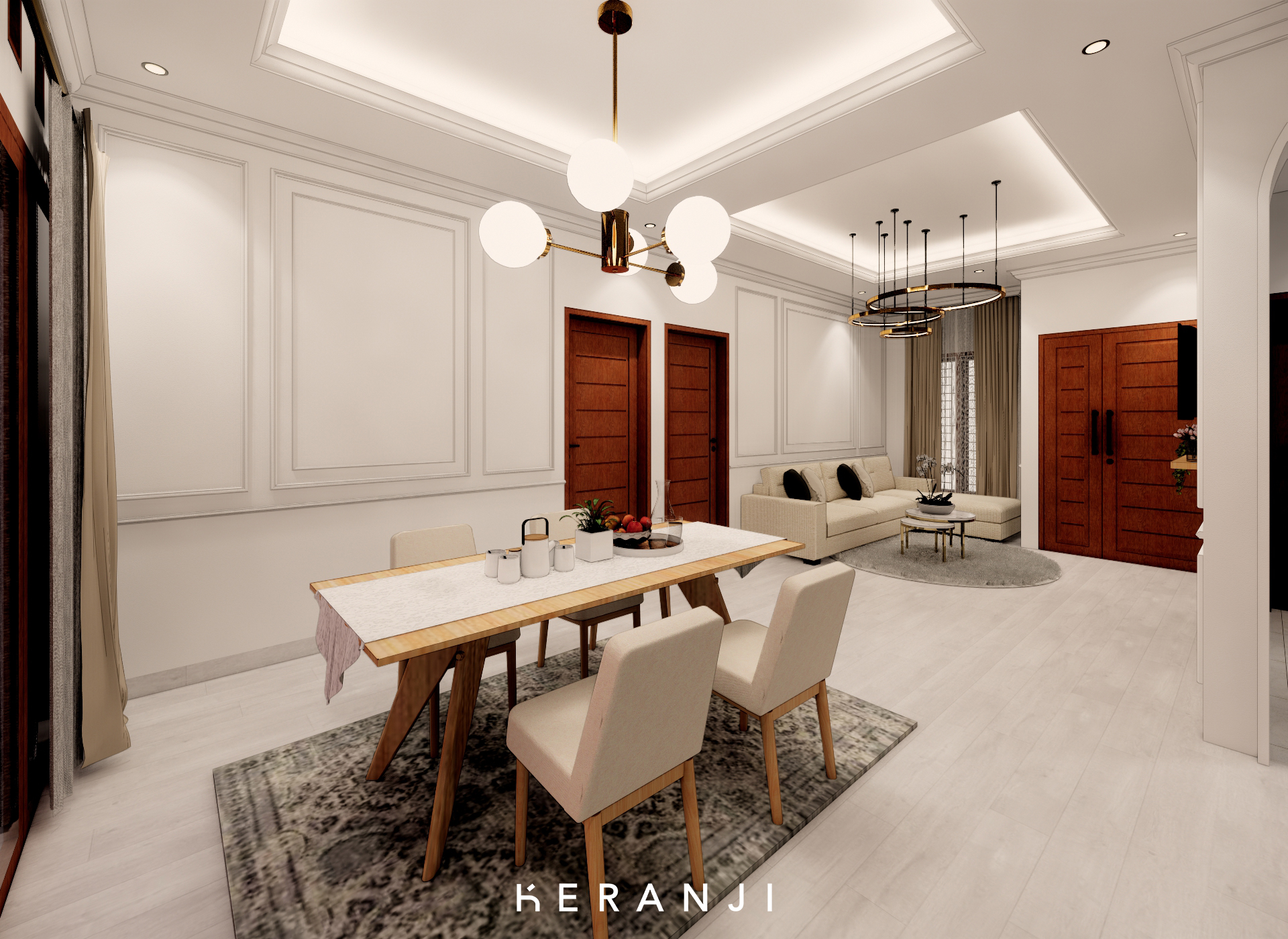 Galeri-1-Living Room + Dining Room - Mrs. Ayunda